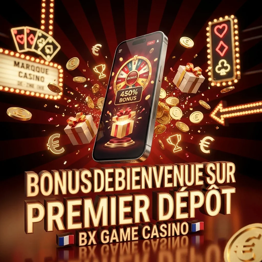 BONUS DE BIENVENUESUR PREMIER DÉPÔT
