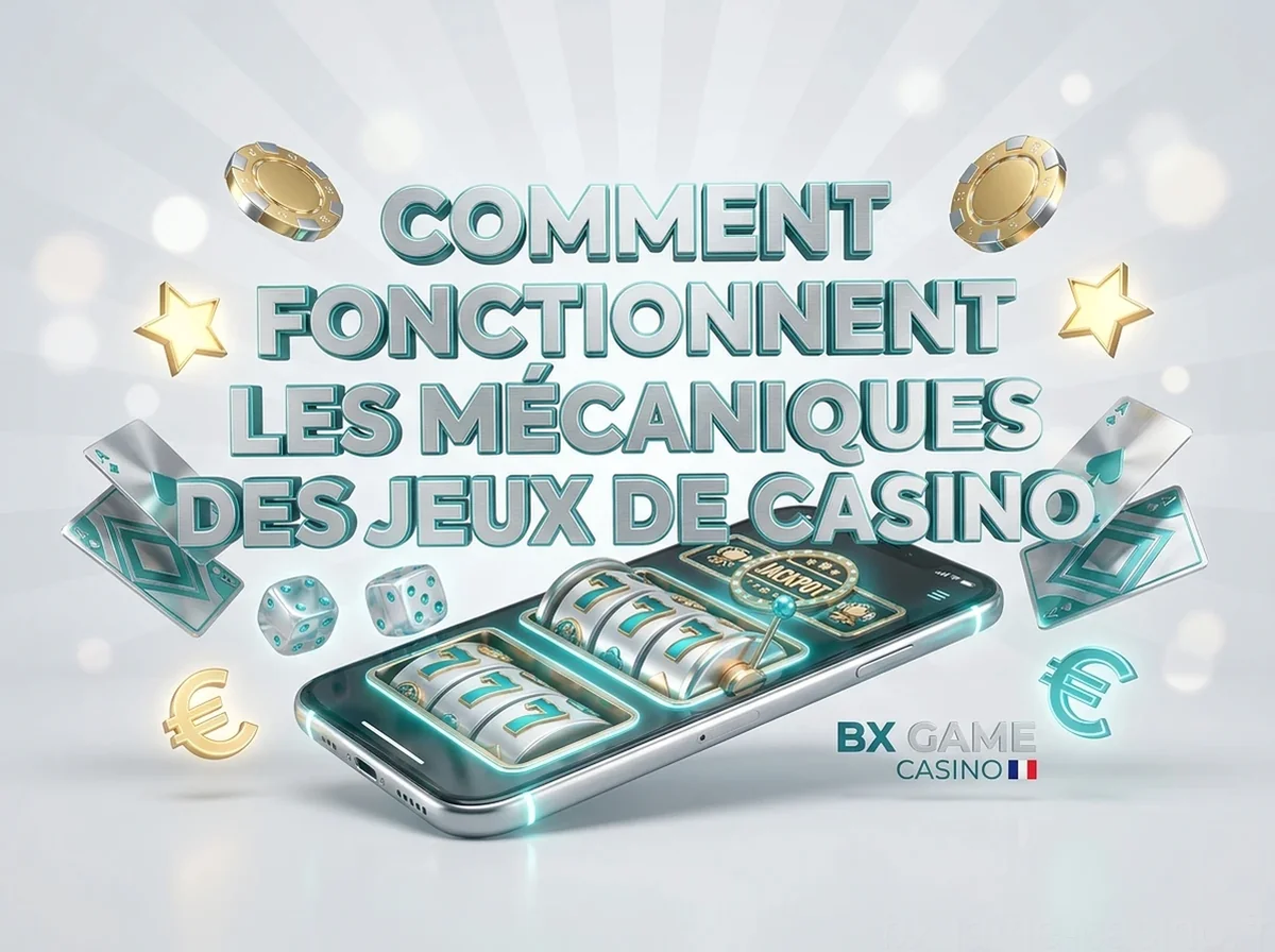 Comment fonctionnent les mécaniques des jeux de casino